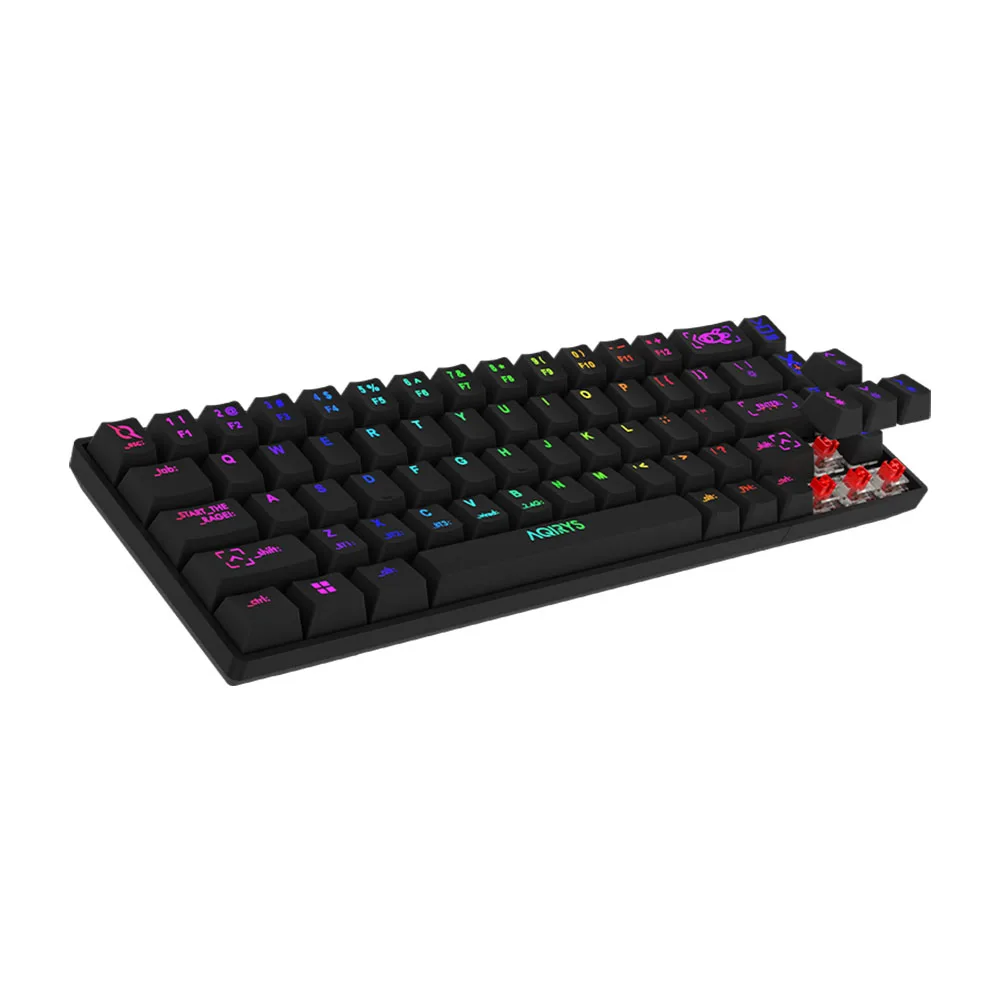 Mehanička tastatura Aqirys Mira 2.0, bežična, crna – slika 4
