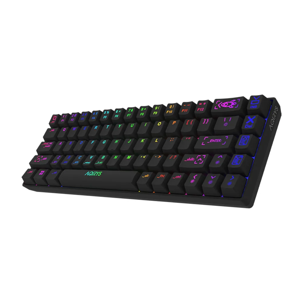Mehanička tastatura Aqirys Mira 2.0, bežična, crna – slika 5