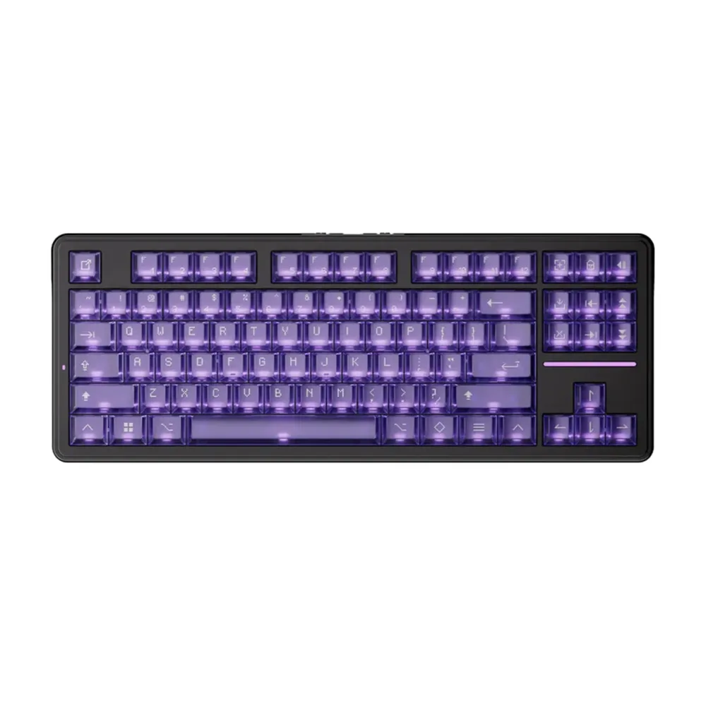 Mehanička tastatura ATK A87 PRO, bežična, ljubičasta