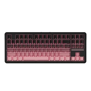 Mehanička tastatura ATK A87 PRO, bežična, tamnoljubičasta (Blackberry)