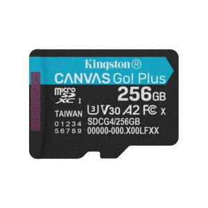 Memorijska kartica Kingston U3 V30 microSDXC 256GB Canvas Go Plus 200MB/s A2 SDCG4/256GBSP