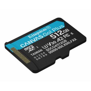 Memorijska kartica Kingston U3 V30 microSDXC 512GB Canvas Go Plus 200MB/s A2 SDCG4/512GBSP