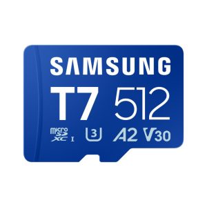 Memorijska kartica Samsung T7 microSDXC UHS-I U3 V30 A2 512GB MB-MB512T