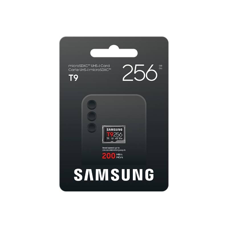 Memorijska kartica Samsung T9 microSDXC UHS-I U3 V30 A2 256GB MB-MH256T – slika 2