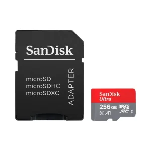 Micro SD kartica 256GB SanDisk Ultra sa SD adapterom SDSQUAB-256G-GN6MA