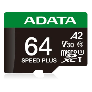 Micro SD kartica 64GB ADATA sa SD adapterom UD64GUI3V30A2SP-RA1