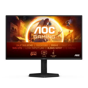 Monitor 24.5" AOC 25G4SXU, Full HD Fast IPS, 310Hz