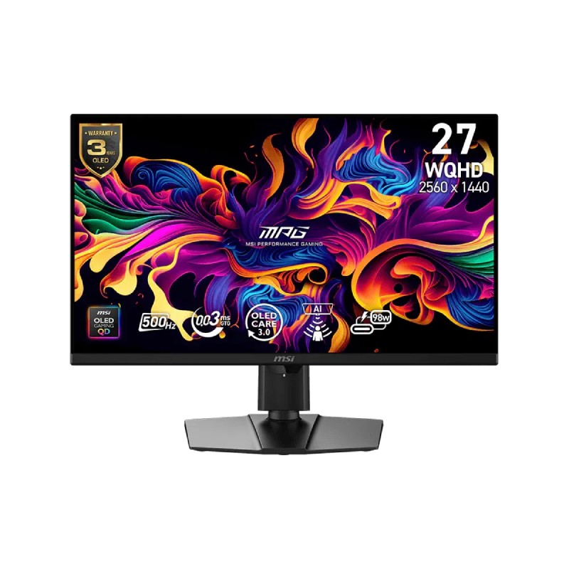 Monitor 27" MSI MPG 271QR, QHD QD-OLED, 500Hz – slika 4