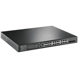 Mrežni svič TP-Link SG3428XMP Omada, 28 portova, 10G, PoE+, upravljivi