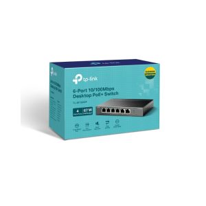 Mrežni svič TP-Link TL-SF1006P, 6 portova, PoE+