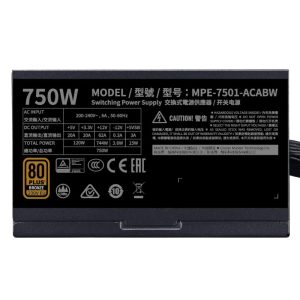 Napajanje Cooler Master MWE Bronze V3 750W (MPE-7501-ACABW-3BEU)
