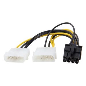 Naponski adapter za PCI-E VGA (8-pin) -2x Molex E-Green
