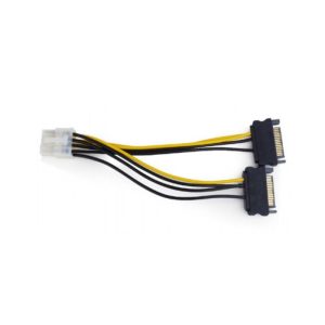 Naponski adapter za PCI-E VGA (8-pin) -2x Sata E-Green