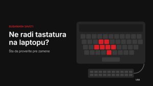 Ne radi tastatura na laptopu: označeni tasteri koji ne reaguju i USB tastatura priključena pored