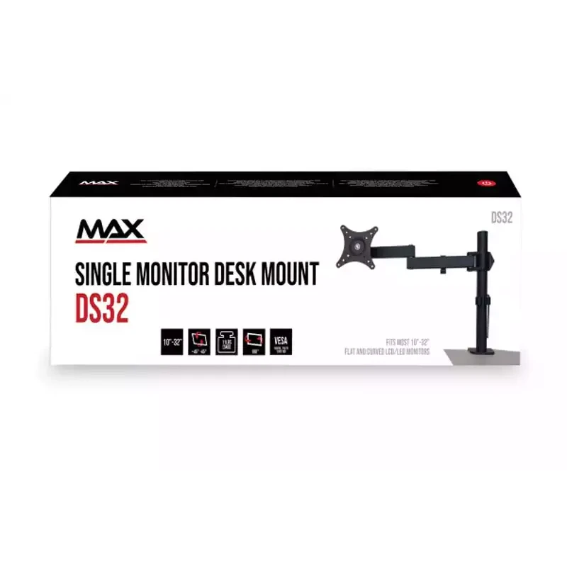 Nosač za monitor Max DS32, 10-32", do 5kg, nagib – slika 2