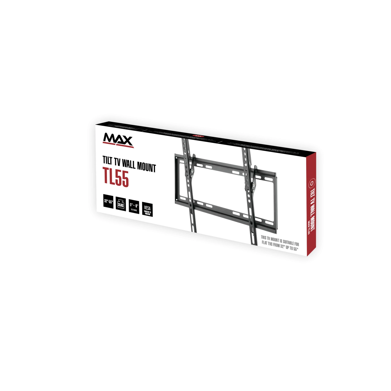 Nosač za TV Max TL55, 32-55", podesivi (nagib), do 35kg – slika 3