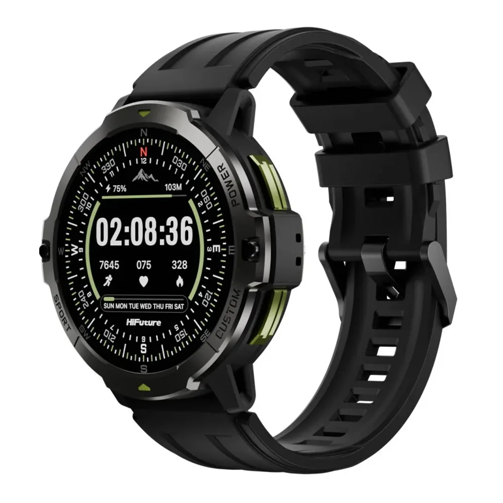 Pametni sat HiFuture Vortex, crni – slika 2