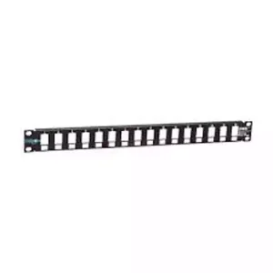 Patch panel modularni 19" 1U sa 24 slota za UTP module UKP-24-1U bez modula