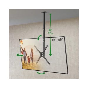 Plafonski nosač za TV Barkan 3500B.B do 65" crni