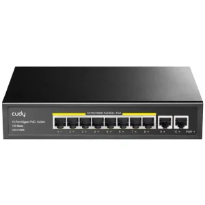 PoE svič Cudy GS1010PE, 10 portova (8 PoE+), gigabit