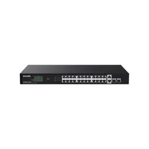 PoE svič Tenda TEG1128P-24-250W, 26 portova, gigabit