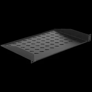 Polica fiksna 300mm rack Mirsan 19" 1U crna MR.RAK1U30.01