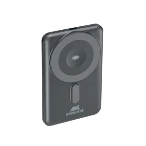 Power bank Riva Case 5000 mAh, 20W, MagSafe + punjač za Apple Watch, crni (VA2607)
