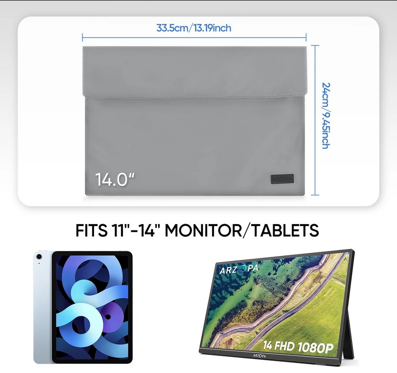 Prenosivi (portable) monitor Torba za Eksterni (Portable) 14 – slika 3