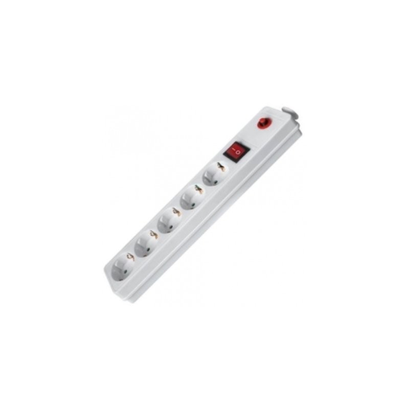 Produžni kabl Fast Asia 5r/5m sa prekidačem i zaštitom 3x1.5mm2 beli
