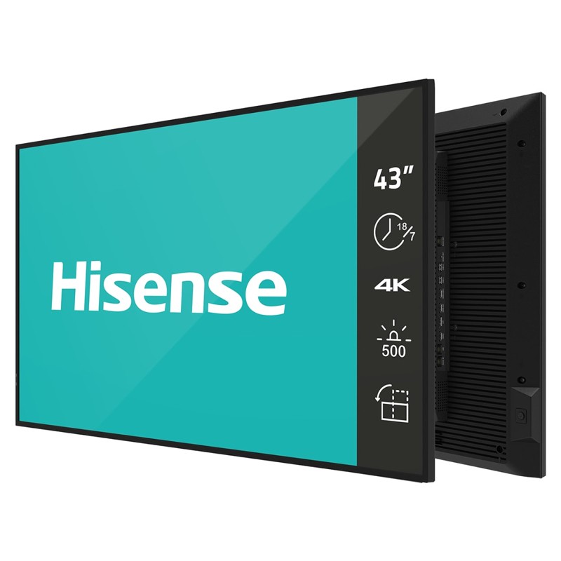 Profesionalni displej Hisense 43 inča 43GM50D 4K UHD 500 nita, rad 18/7 – slika 4