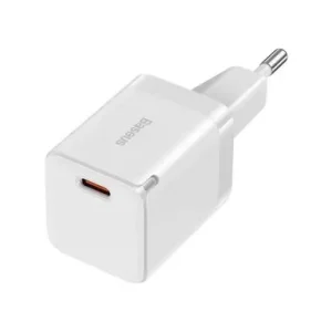 Punjač za telefon Baseus 30W GaN3, USB-A + USB-C + USB (CCGN010102)