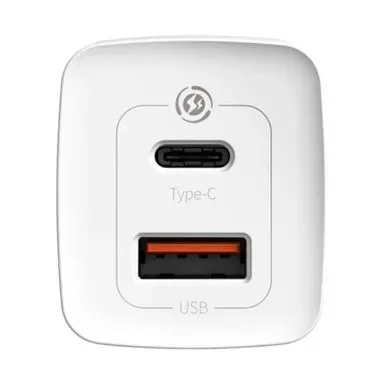 Punjač za telefon Baseus 65W GaN2, USB-A + USB-C (CCGAN2L-B02) – slika 2