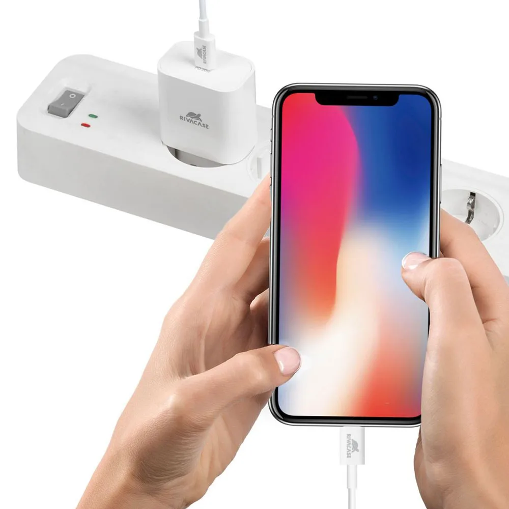 Punjač za telefon Riva Case 20W, USB-C + kabl USB-C na USB-C (PS4101) – slika 6