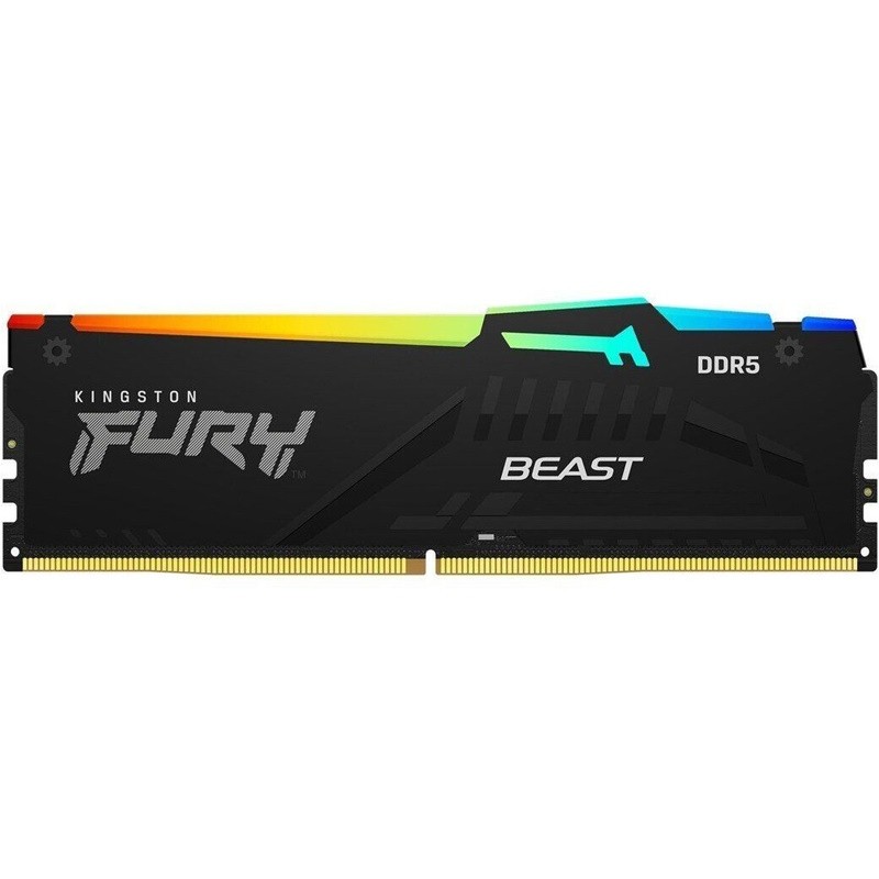 RAM memorija Kingston DDR5 16GB 6800MT/s KF568C34BBEA-16 FURY Beast Black RGB EXPO