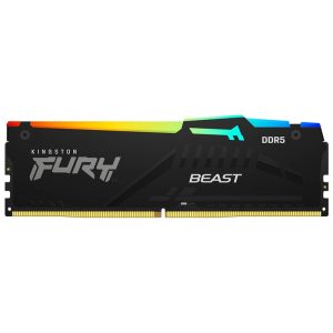 RAM memorija Kingston DDR5 32GB 5600MT/s KF556C36BBE2A-32 FURY Beast Black RGB EXPO