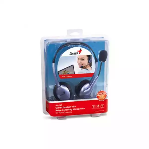 Slušalice sa mikrofonom Genius HS-04S Single Jack – slika 2
