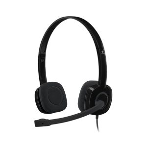 Slušalice sa mikrofonom Logitech H151 Stereo single jack, crni