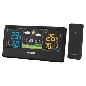 Smart meteorološka stanica Sencor SWS 4100 B, crna