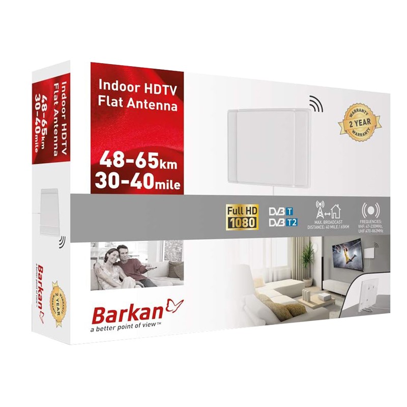 Sobna TV antena Barkan AF40P.W 65 km – slika 2