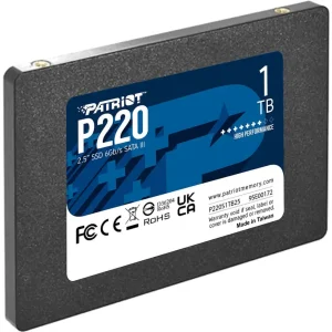 SSD disk 1TB Patriot P220 2.5" SATA (P220S1TB25)