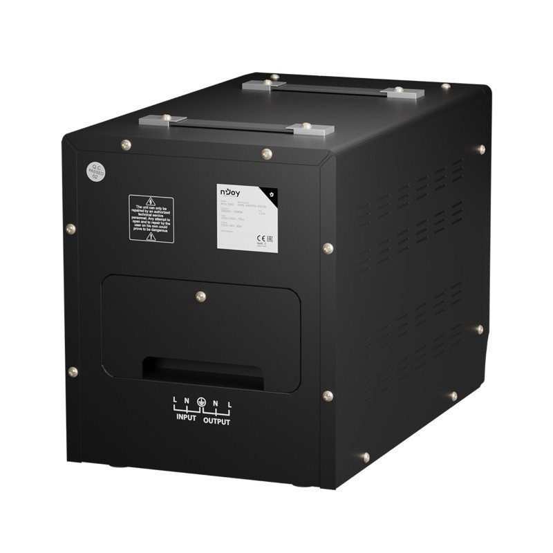 Stabilizator napona (AVR) Njoy Alvis 3000VA 1800W (AVRL-3005TAL-CS01B) – slika 5