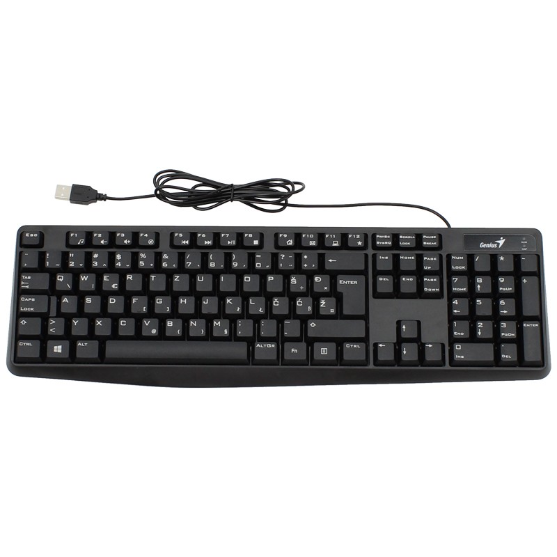 Tastatura Genius KB-117, SRB raspored