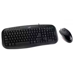 Tastatura i miš Genius KM-200 US USB crna