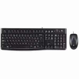 Tastatura i miš Logitech Deluxe MK120 YU crna – slika 2