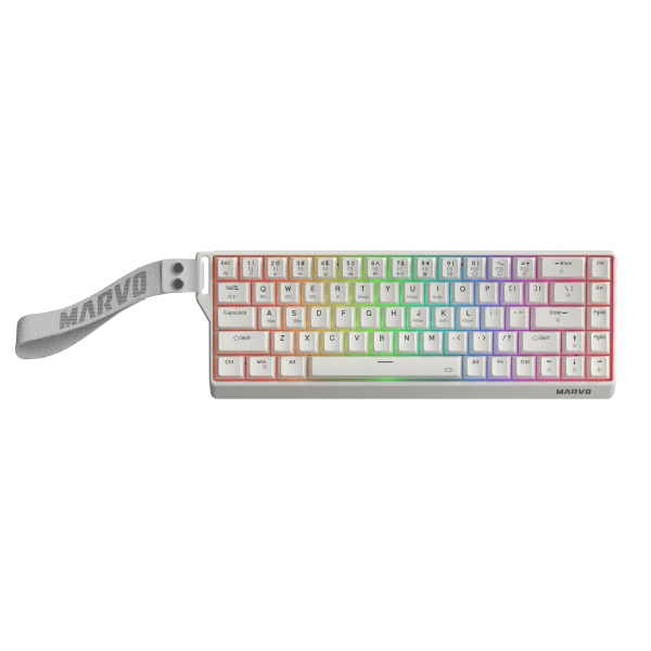 Tastatura USB Marvo Saber KG965W WH – slika 4