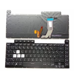 Tastatura za laptop Asus ROG Strix Scar III G512 veliki Enter sa osvetljenjem