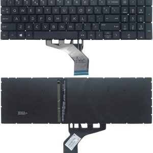 Tastatura za laptop HP 15-DW 15-DU 17-CD serije sa osvetljenjem crni