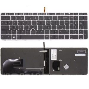 Tastatura za laptop HP EliteBook 750 G3 850 G4 gumbom sa osvetljenjem