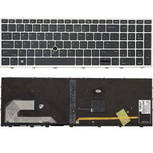 Tastatura za laptop HP EliteBook 755 G5 850 G6 mali enter sa sa osvetljenjem