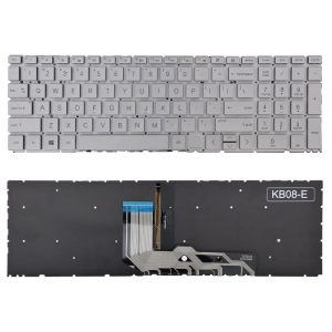Tastatura za laptop HP Envy X360 15-ED 15-EE 15T-ED 15M-EE 17-CG serija srebrni